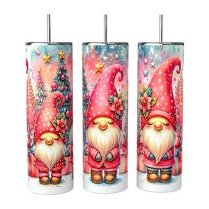 CHRISTMAS GONE 20oz STAINLESS STEEL SUBLIMATED TUMBLER DOUBLE WALL INSULATED
